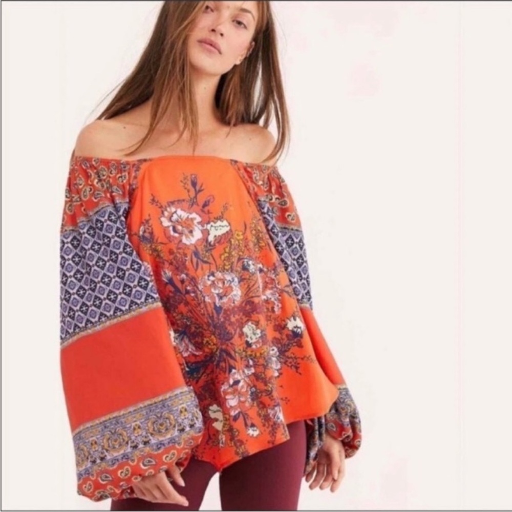 Free people Positano boho tunic top - Picture 3 of 11